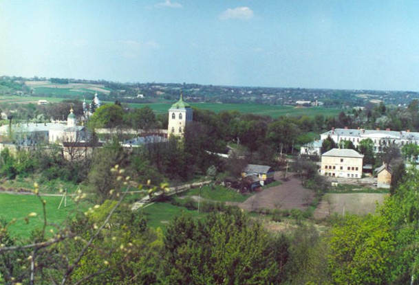 Image - A panorama of the Derman Monastery in Rivne oblast.